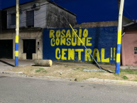 Mural - Graffiti - Pintada - "Barrio Carlos casado" Mural de la Barra: Los Guerreros • Club: Rosario Central
