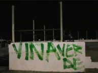 Mural - Graffiti - Pintada - "VIÑA ES VERDE " Mural de la Barra: Los Panzers • Club: Santiago Wanderers