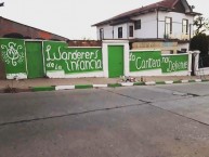 Mural - Graffiti - Pintada - Mural de la Barra: Los Panzers • Club: Santiago Wanderers