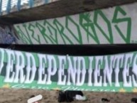 Mural - Graffiti - Pintadas - "Mural/Lienzo" Mural de la Barra: Los Panzers • Club: Santiago Wanderers • País: Chile