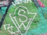 Mural - Graffiti - Pintadas - "Graffiti/tags" Mural de la Barra: Los Panzers • Club: Santiago Wanderers • País: Chile