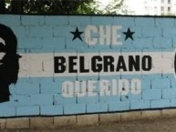 Mural - Graffiti - Pintada - "Che Belgrano Querido" Mural de la Barra: Los Piratas Celestes de Alberdi • Club: Belgrano