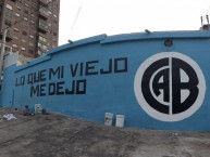Mural - Graffiti - Pintadas - "Lo que mi viejo me dejo" Mural de la Barra: Los Piratas Celestes de Alberdi • Club: Belgrano • País: Argentina