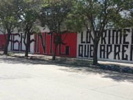 Mural - Graffiti - Pintadas - "EL AGUANTE LO PRIMERO QUE APRENDI" Mural de la Barra: Los Ranchos • Club: Instituto • País: Argentina