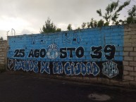 Mural - Graffiti - Pintada - "DUEÑOS DE LA CIUDAD LL94" Mural de la Barra: Los Ultras • Club: Macará