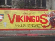 Mural - Graffiti - Pintadas - Mural de la Barra: Los Vikingos • Club: Aragua • País: Venezuela