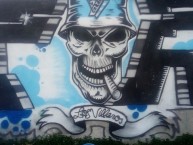 Mural - Graffiti - Pintada - "Lp22 cerro lobo" Mural de la Barra: Los Villeros • Club: Cerro