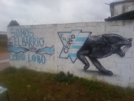 Mural - Graffiti - Pintadas - "Cerro lobo" Mural de la Barra: Los Villeros • Club: Cerro • País: Uruguay