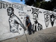 Mural - Graffiti - Pintadas - Mural de la Barra: Loucos pelo Botafogo • Club: Botafogo • País: Brasil