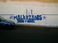 Mural - Graffiti - Pintadas - Mural de la Barra: Malkriados • Club: Puebla Fútbol Club • País: México
