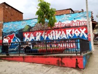 Mural - Graffiti - Pintada - "Xanguinariox Belen❤️" Mural de la Barra: Rexixtenxia Norte • Club: Independiente Medellín