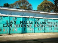 Mural - Graffiti - Pintada - Mural de la Barra: Trinchera Celeste • Club: O'Higgins