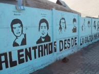 Mural - Graffiti - Pintada - "Homenaje" Mural de la Barra: Trinchera Celeste • Club: O'Higgins