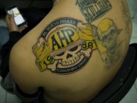 Tattoo - Tatuaje - tatuagem - Tatuaje de la Barra: Al Hueso Pirata • Club: Coquimbo Unido