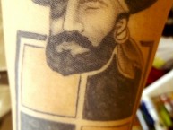 Tattoo - Tatuaje - tatuagem - "A.h.p" Tatuaje de la Barra: Al Hueso Pirata • Club: Coquimbo Unido