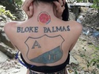 Tattoo - Tatuaje - tatuagem - Tatuaje de la Barra: Alta Tensión Sur • Club: Atlético Huila