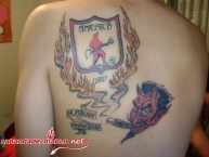 Tattoo - Tatuaje - tatuagem - Tatuaje de la Barra: Baron Rojo Sur • Club: América de Cáli