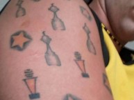 Tattoo - Tatuaje - tatuagem - Tatuaje de la Barra: Barra Amsterdam • Club: Peñarol • País: Uruguay