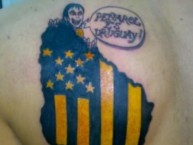 Tattoo - Tatuaje - tatuagem - Tatuaje de la Barra: Barra Amsterdam • Club: Peñarol • País: Uruguay