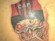 Tattoo - Tatuaje - tatuagem - Tatuaje de la Barra: Barra Fuerte • Club: Patronato