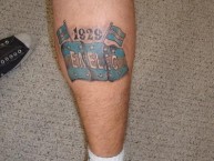 Tattoo - Tatuaje - tatuagem - Tatuaje de la Barra: Boca del Pozo • Club: Emelec