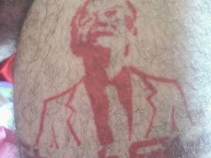 Tattoo - Tatuaje - tatuagem - "Ã‰l patrón de Bangu" Tatuaje de la Barra: Castores da Guilherme • Club: Bangu • País: Brasil