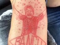 Tattoo - Tatuaje - tatuagem - "El Patrón" Tatuaje de la Barra: Castores da Guilherme • Club: Bangu • País: Brasil