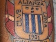 Tattoo - Tatuaje - tatuagem - Tatuaje de la Barra: Comando SVR • Club: Alianza Lima • País: Peru