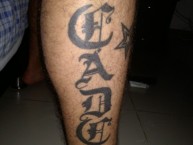 Tattoo - Tatuaje - tatuagem - Tatuaje de la Barra: Comandos Azules • Club: Millonarios