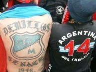 Tattoo - Tatuaje - tatuagem - "El tattoo de My Dog (QEPD)" Tatuaje de la Barra: Comandos Azules • Club: Millonarios