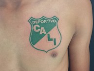 Tattoo - Tatuaje - tatuagem - Tatuaje de la Barra: Frente Radical Verdiblanco • Club: Deportivo Cali