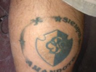 Tattoo - Tatuaje - tatuagem - Tatuaje de la Barra: Fuerza Azul • Club: Cartaginés