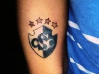 Tattoo - Tatuaje - tatuagem - Tatuaje de la Barra: Fuerza Azul • Club: Cartaginés