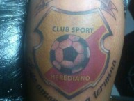 Tattoo - Tatuaje - tatuagem - Tatuaje de la Barra: Garra Herediana • Club: Herediano • País: Costa Rica