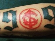 Tattoo - Tatuaje - tatuagem - Tatuaje de la Barra: Guarda Popular • Club: Internacional