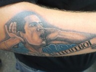 Tattoo - Tatuaje - tatuagem - "Riquelme" Tatuaje de la Barra: La 12 • Club: Boca Juniors • País: Argentina