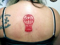 Tattoo - Tatuaje - tatuagem - Tatuaje de la Barra: La Banda de la Quema • Club: Huracán • País: Argentina