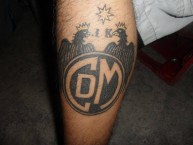 Tattoo - Tatuaje - tatuagem - Tatuaje de la Barra: La Banda del Basurero • Club: Deportivo Municipal • País: Peru