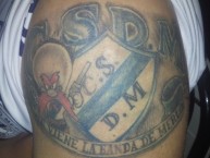 Tattoo - Tatuaje - tatuagem - Tatuaje de la Barra: La Banda del Parque • Club: Deportivo Merlo