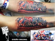 Tattoo - Tatuaje - tatuagem - Tatuaje de la Barra: La Banda del Parque • Club: Nacional • País: Uruguay