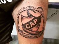 Tattoo - Tatuaje - tatuagem - Tatuaje de la Barra: La Banda Más Fiel • Club: Atlético Platense