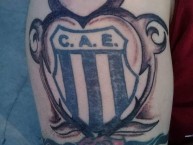 Tattoo - Tatuaje - tatuagem - Tatuaje de la Barra: La Barra de Caseros • Club: Club Atlético Estudiantes
