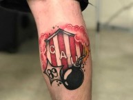 Tattoo - Tatuaje - tatuagem - Tatuaje de la Barra: La Barra de la Bomba • Club: Unión de Santa Fe • País: Argentina