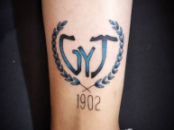 Tattoo - Tatuaje - tatuagem - "GYT desde 1902 para toda la vida" Tatuaje de la Barra: La Dale Albo • Club: Gimnasia y Tiro