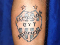Tattoo - Tatuaje - tatuagem - Tatuaje de la Barra: La Dale Albo • Club: Gimnasia y Tiro