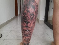 Tattoo - Tatuaje - tatuagem - "Cattus tattoo, bogota d.c" Tatuaje de la Barra: La Guardia Albi Roja Sur • Club: Independiente Santa Fe