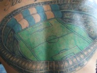 Tattoo - Tatuaje - tatuagem - "El Cilindro" Tatuaje de la Barra: La Guardia Imperial • Club: Racing Club • País: Argentina
