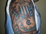Tattoo - Tatuaje - tatuagem - Tatuaje de la Barra: La Guardia Imperial • Club: Racing Club • País: Argentina