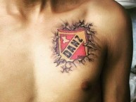 Tattoo - Tatuaje - tatuagem - "DANZ" Tatuaje de la Barra: La Impertinente • Club: Anzoátegui • País: Venezuela