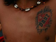 Tattoo - Tatuaje - tatuagem - "Porque estos colores los llevo en la piel..." Tatuaje de la Barra: La Impertinente • Club: Anzoátegui • País: Venezuela